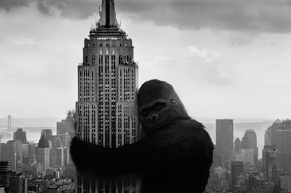 Kong and Empire State Building