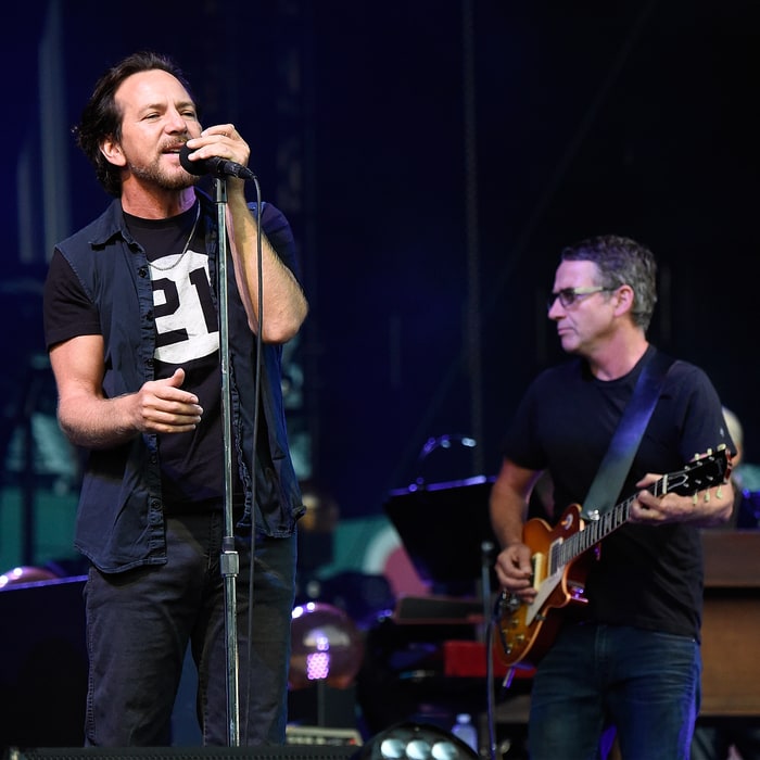 Pearl Jam, Rush, Journey Members Cover Neil Young at Rock Hall All-Star Jam