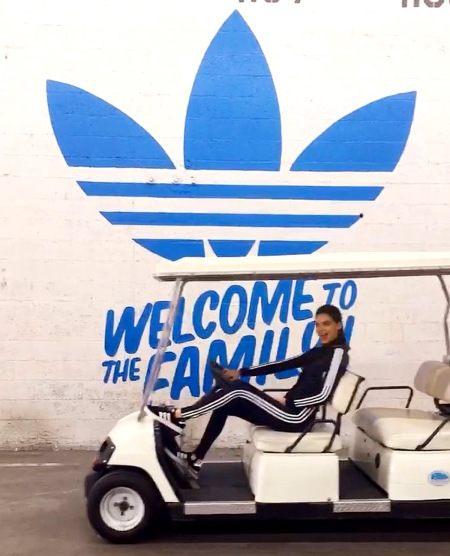 Kendall Jenner Officially Signs on as an Adidas Ambassador
