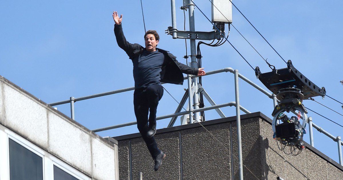 Tom Cruise Appears to Have Injured Himself in New Video of Mission: Impossible 6 Stunt