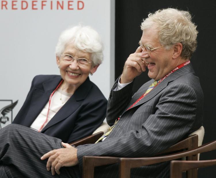 David Letterman remembers mom Dorothy Mengering in touching eulogy