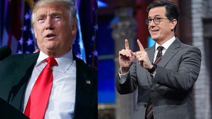 #FireColbert Twitter campaign gains steam after Stephen Colbert’s profane Donald Trump takedown