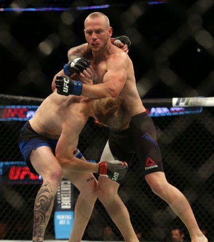 UFC Fight Night 112 winner Darrell Horcher discusses emotional comeback after near-death
