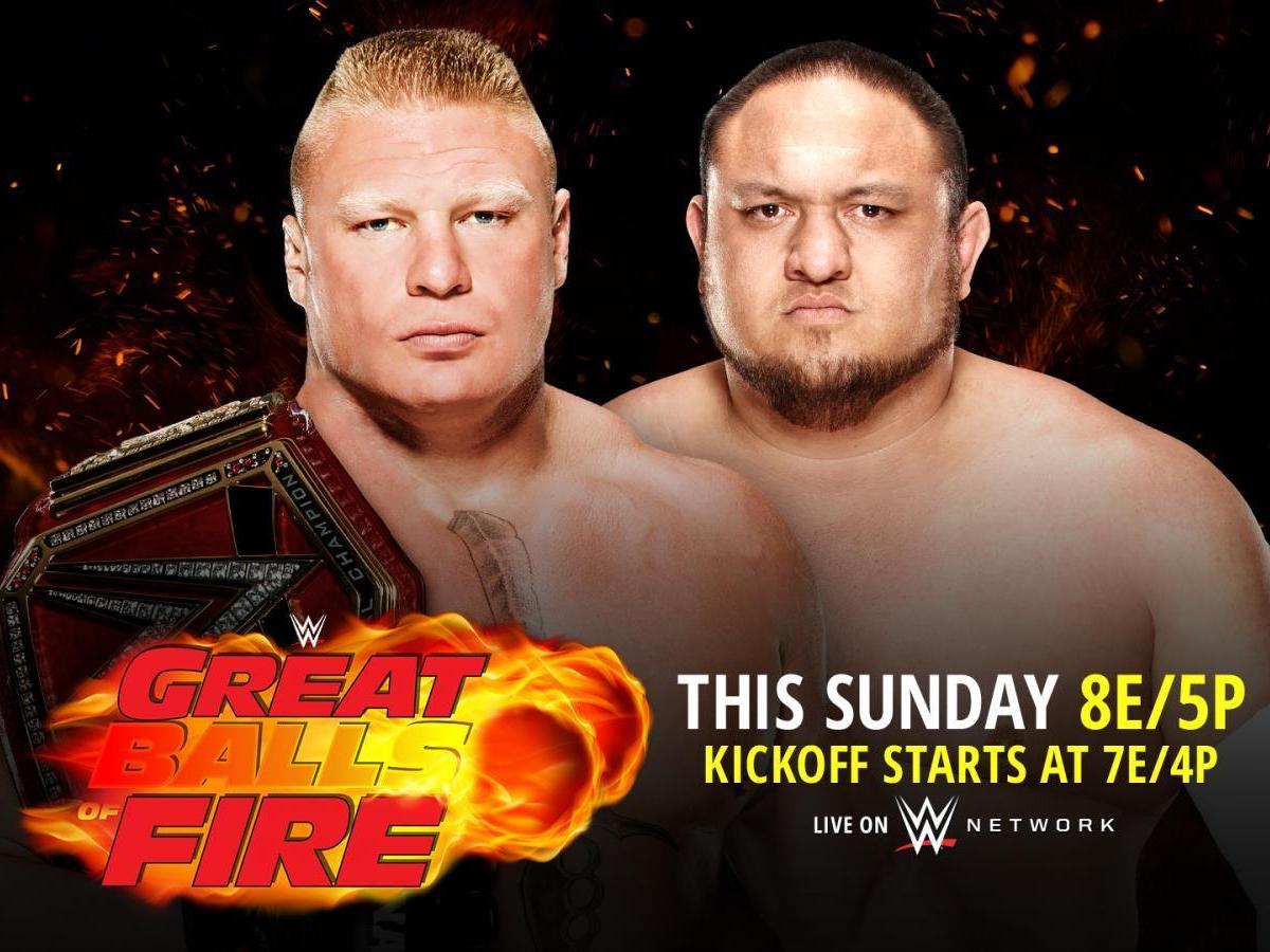 WWE Great Balls of Fire 2017: B/R Expert Match Picks, Predictions and Analysis