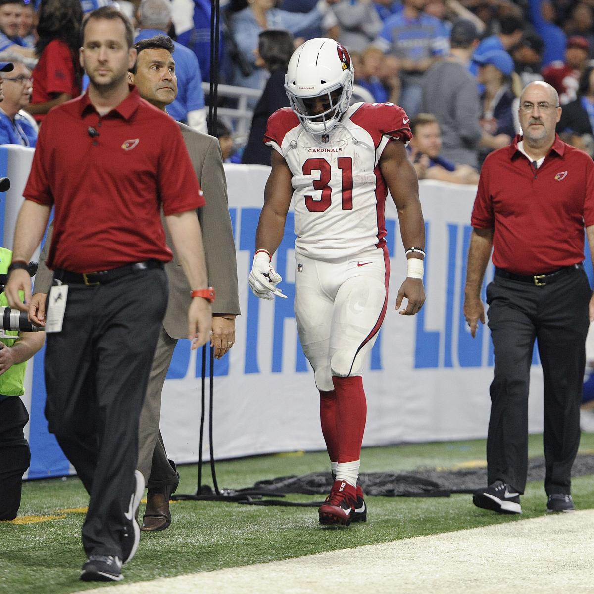 David Johnson Reportedly to Have Surgery on Wrist Injury, to Miss 2-3 Months