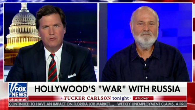 Rob Reiner Spars With Tucker Carlson Over Russia, Hollywood’s Relationship With China