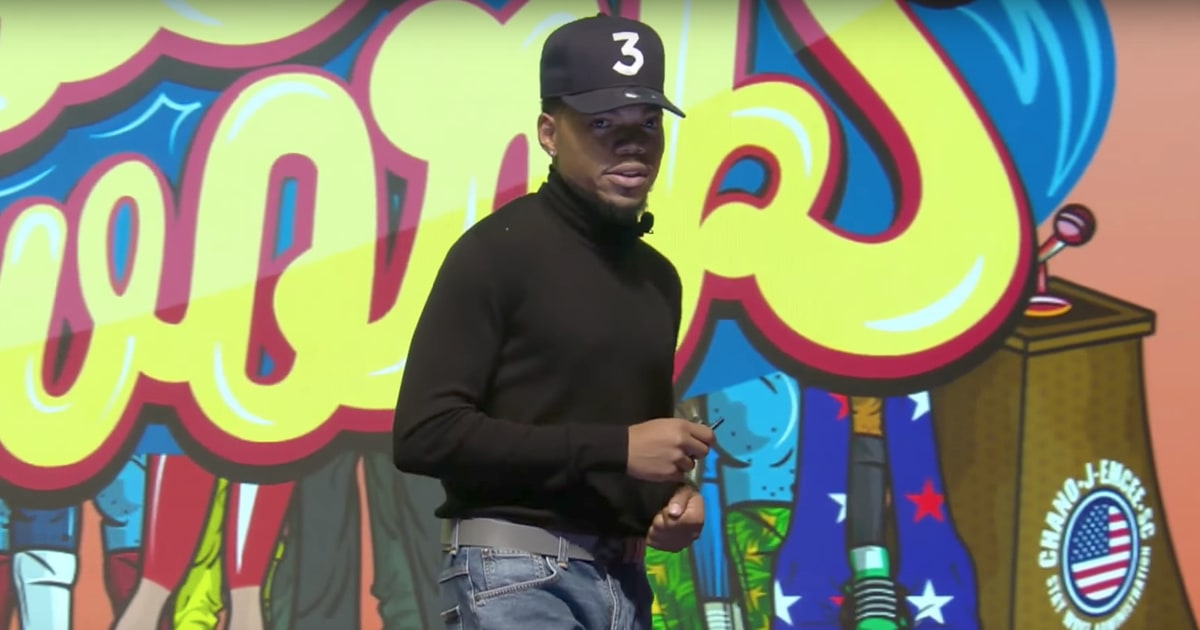 Watch Chance the Rapper Announce $2.2 Million Fund for Chicago Schools