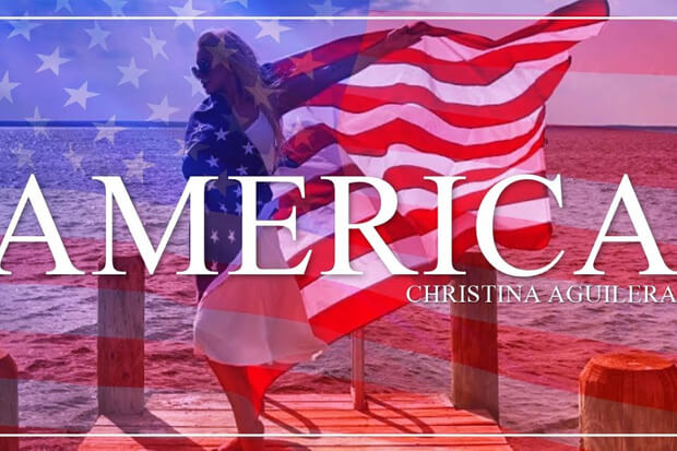 Christina Aguilera’s “America” Is Sprawling And Patriotic