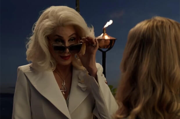 Cher Makes A Glamorous Cameo In The ‘Mamma Mia 2’ Trailer